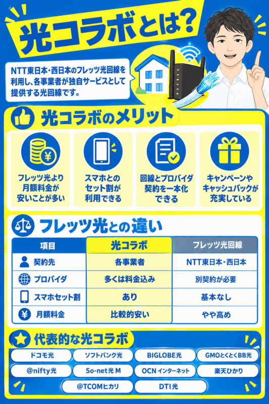 光コラボとは？